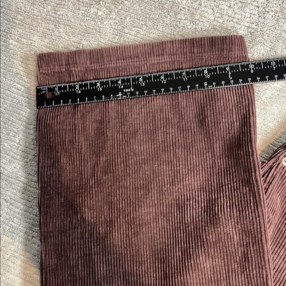 BDG Corduroy Pants High Rise Wide Leg Urban Outfitters size24.         order132 - Picture 12 of 15